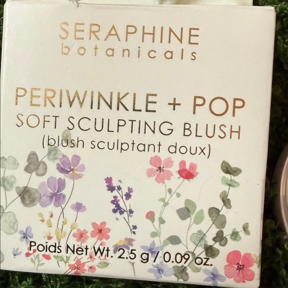 Seraphine Botanicals Periwinkle + Pop Soft Sculpting Vegan Blush Shade: SEASHELL